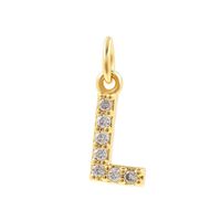 Bohemian Letter Stainless Steel Plating 18k Gold Plated Necklace sku image 12