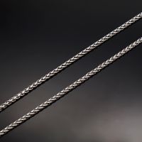Basic Anzahl Rostfreier Stahl Überzug Inlay Künstlicher Diamant Zauber Halskette sku image 3