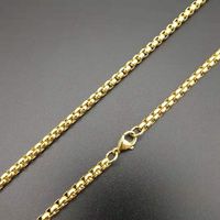 Basic Anzahl Rostfreier Stahl Überzug Inlay Künstlicher Diamant Zauber Halskette sku image 4