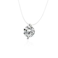 Modern Style Heart Shape Artificial Gemstones Alloy Wholesale Pendant Necklace sku image 9