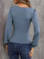 Women's Knitwear Long Sleeve Blouses Casual Solid Color main image 5