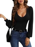 Women's Knitwear Long Sleeve Blouses Casual Solid Color main image 2