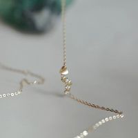 Süss Herzform Sterling Silber Überzug Inlay Künstlicher Diamant Halskette 1 Stück main image 2