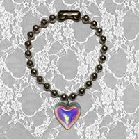 Streetwear Heart Shape Alloy Glass Plating Women's Pendant Necklace 1 Piece main image 4