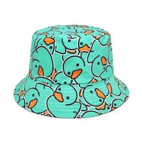 Unisex Cute Duck Wide Eaves Bucket Hat sku image 3