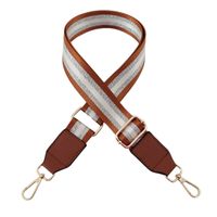 All Seasons Polyester Stripe Single Shoulder Strap Bag Accessories sku image 6