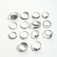 Casual Solid Color Alloy Women's Open Rings main image 1