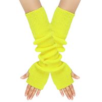 Women's Fashion Solid Color Polyacrylonitrile Fiber Gloves 1 Pair sku image 3