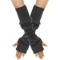 Women's Fashion Solid Color Polyacrylonitrile Fiber Gloves 1 Pair sku image 1