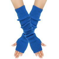 Women's Fashion Solid Color Polyacrylonitrile Fiber Gloves 1 Pair sku image 6