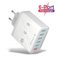 65w Fast Charging Mobile Phone Charger 3.1a Type-c Pd 3usb Multi-port Travel Charger Charging Plug sku image 8