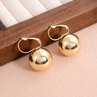 1 Pair Simple Style Solid Color Plating Alloy Gold Plated Ear Cuffs main image 2