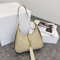 Women's Small All Seasons Pu Leather Streetwear Shoulder Bag main image 3