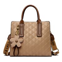 Women's Medium All Seasons Pu Leather Elegant Classic Style Tote Bag main image 2