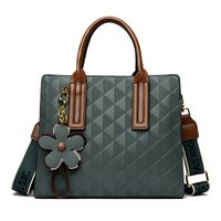 Women's Medium All Seasons Pu Leather Elegant Classic Style Tote Bag sku image 2