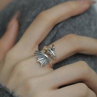 Simple Style Animal Copper Plating Silver Plated Open Rings main image 3
