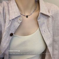 Ig Style Simple Style Water Droplets Natural Stone Sea Shell Beads Wholesale Necklace main image 3