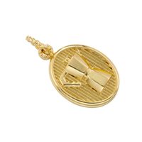 Casual Simple Style Umbrella Copper Plating Inlay Zircon 18k Gold Plated Charms main image 5