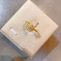Simple Style Bow Knot Brass Plating Gold Plated Open Rings sku image 4