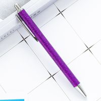 Pressing Pen Multi-color Metal Ball Point Pen Press Type Cute Color Pressing Pen sku image 13