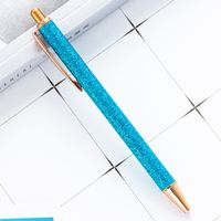 Pressing Pen Multi-color Metal Ball Point Pen Press Type Cute Color Pressing Pen sku image 7