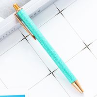 Pressing Pen Multi-color Metal Ball Point Pen Press Type Cute Color Pressing Pen sku image 39