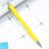 Pressing Pen Multi-color Metal Ball Point Pen Press Type Cute Color Pressing Pen sku image 28