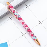 قلم ضغط متعدد-قلم حبر كروي معدني ملون ، قلم ضغط من النوع اللطيف اللون sku image 21