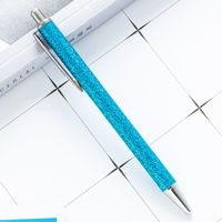Pressing Pen Multi-color Metal Ball Point Pen Press Type Cute Color Pressing Pen sku image 8