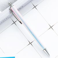 Pressing Pen Multi-color Metal Ball Point Pen Press Type Cute Color Pressing Pen sku image 12