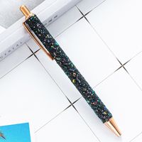 Pressing Pen Multi-color Metal Ball Point Pen Press Type Cute Color Pressing Pen sku image 31