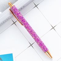 Pressing Pen Multi-color Metal Ball Point Pen Press Type Cute Color Pressing Pen sku image 35