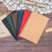 Kraft Paper Notebook Wholesale Student Diary Coil Notebook main image 1
