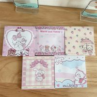 Cute Kitten Sticky Notes Pink Sticky Note Ins Style Good-looking Stickers main image 4