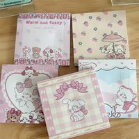 Cute Kitten Sticky Notes Pink Sticky Note Ins Style Good-looking Stickers main image 5