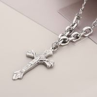 Simple Style Solid Color Stainless Steel Titanium Steel Plating Gold Plated Women's Necklace main image 4