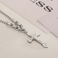 Simple Style Solid Color Stainless Steel Titanium Steel Plating Gold Plated Women's Necklace main image 3