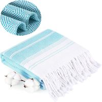 Casual Jacquard Cotton Beach Towel Bath Towels Sports Towel sku image 1
