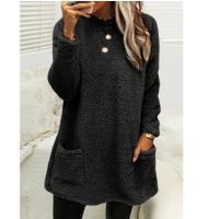 Women's Hoodie Long Sleeve Hoodies & Sweatshirts Pocket Casual Solid Color main image 2