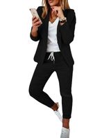 Women's Long Sleeve Blazers Business Solid Color main image 5
