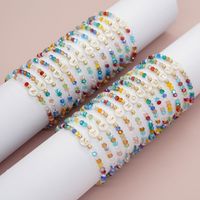 Hawaiian Beach Sweet Letter Artificial Crystal Shell Beaded Women's Bracelets main image 4