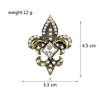 Retro Anchor Alloy Inlay Artificial Pearls Unisex Brooches main image 5