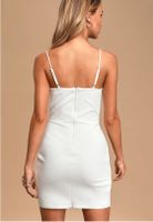 Women's Strap Dress Sexy Pleated Sleeveless Solid Color Short Mini Dress Banquet main image 3