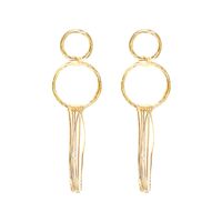 1 Pair Vintage Style Exaggerated Simple Style Irregular Geometric Plating Alloy Earrings main image 2