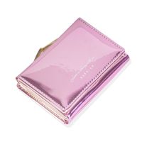 Unisex Solid Color Pu Leather Flip Cover Wallets sku image 4