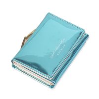 Unisex Solid Color Pu Leather Flip Cover Wallets sku image 1