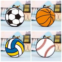 Strassenmode Sport Basketball Football Eisen Kinder Taschenanhänger Schlüsselbund main image 6