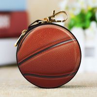 Streetwear Sports Basketball Football Iron Kid'S Bag Pendant Keychain sku image 3