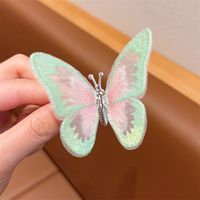 Cute Sweet Butterfly Synthetics Gauze Hair Clip sku image 5