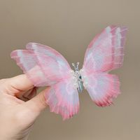 Cute Sweet Butterfly Synthetics Gauze Hair Clip sku image 9